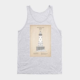 Rock of Ages Light Lighthouse - Michigan - SD Tank Top